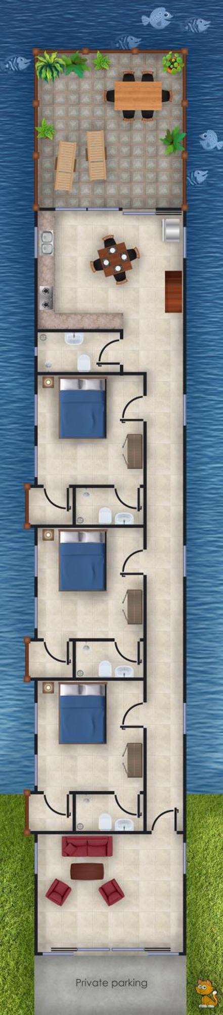 Aquablue Villa Ко-Ланта Екстер'єр фото